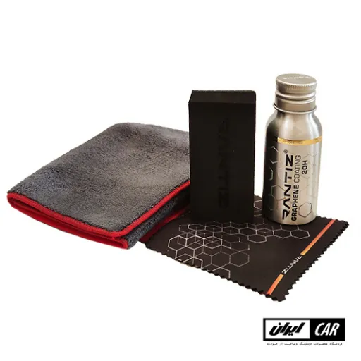 کیت نانو سرامیک گرافین بدنه خودرو رانتیز مدل Rantiz graphene coating 20H Kit