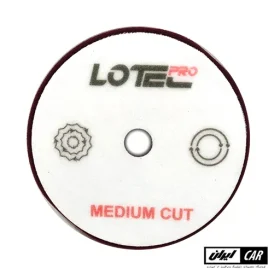 پد پولیش دوال اکشن متوسط لوتک پرو Lotec Pro Dual Action Medium Cut Pad 125mm