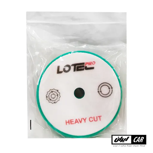 پد پولیش دوال اکشن زبر لوتک پرو Lotec Pro Dual Action Coarse Polishing Pad 125mm