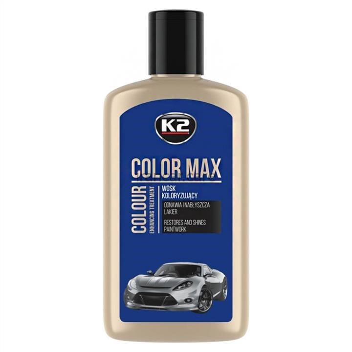پولیش واکس رنگ آبی مدل K2 COLOR MAX 250 ML BLUE