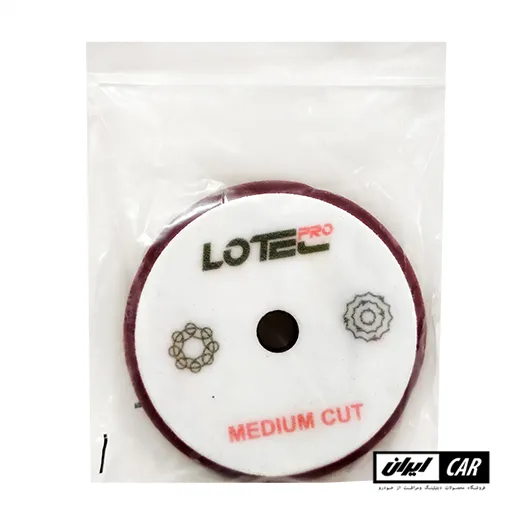 پد پولیش اوربیتال متوسط لوتک پرو Lotec Pro Orbital Medium Cut Pad 125mm