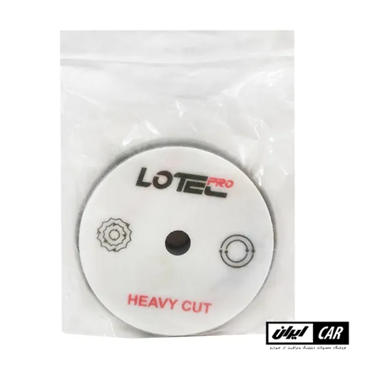 پد پولیش دوال اکشن زبر لوتک پرو Lotec Pro Dual Action Heavy Cut Pad 125mm