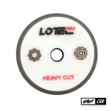 پد پولیش اوربیتال زبر لوتک پرو Lotec Pro Orbital Heavy Cut Pad 125mm