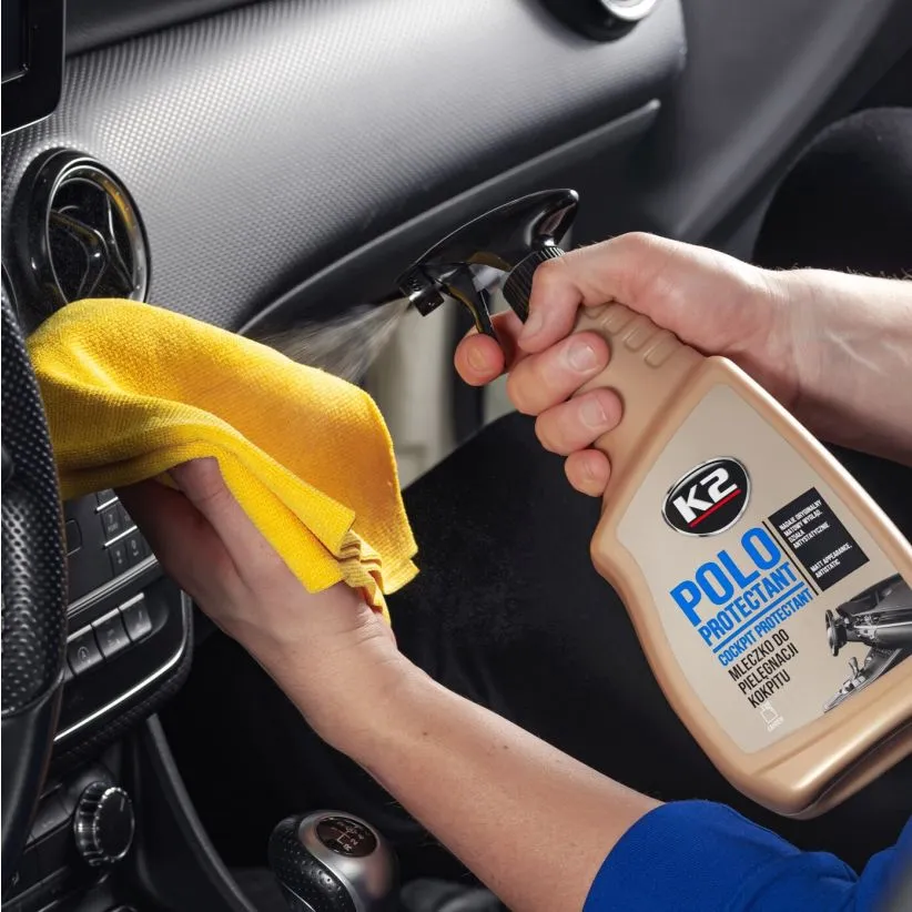اسپری واکس محافظ و تمیز کننده داشبورد مدل K2 POLO PROTECTANT
