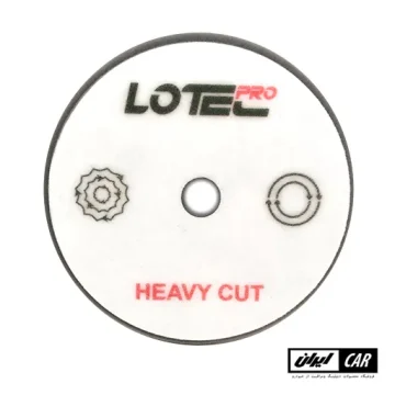 پد پولیش دوال اکشن زبر لوتک پرو Lotec Pro Dual Action Heavy Cut Pad 125mm