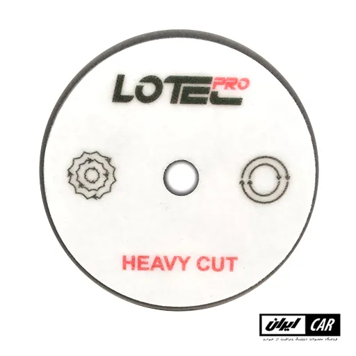 پد پولیش دوال اکشن زبر لوتک پرو Lotec Pro Dual Action Heavy Cut Pad 125mm
