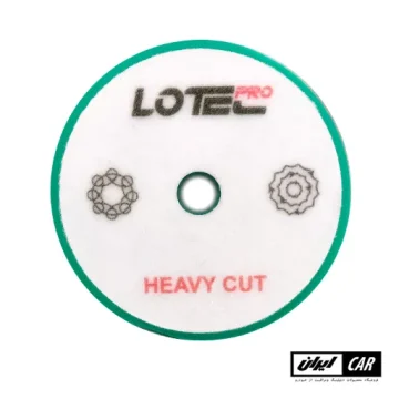 پد پولیش اوربیتال زبر لوتک پرو Lotec Pro Orbital Coarse Polishing Pad 125mm