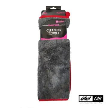 دستمال خشک کن ماشین 40*60 سانتیمتر مدل Flamingo Microfiber Cleaning Towels