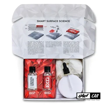 نانو سرامیک بدنه خودرو دو قلو جی تکنیک مدل GTechniq EXO and Crystal Serum Light