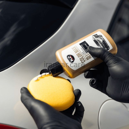 پولیش واکس رنگ سفید مدل K2 COLOR MAX 250 ML WHITE