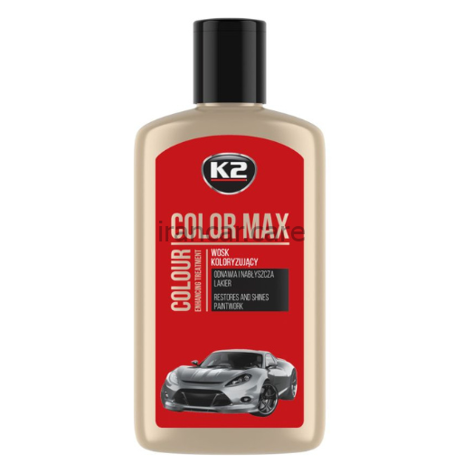 پولیش واکس رنگ قرمز مدل K2 COLOR MAX 250 ML red
