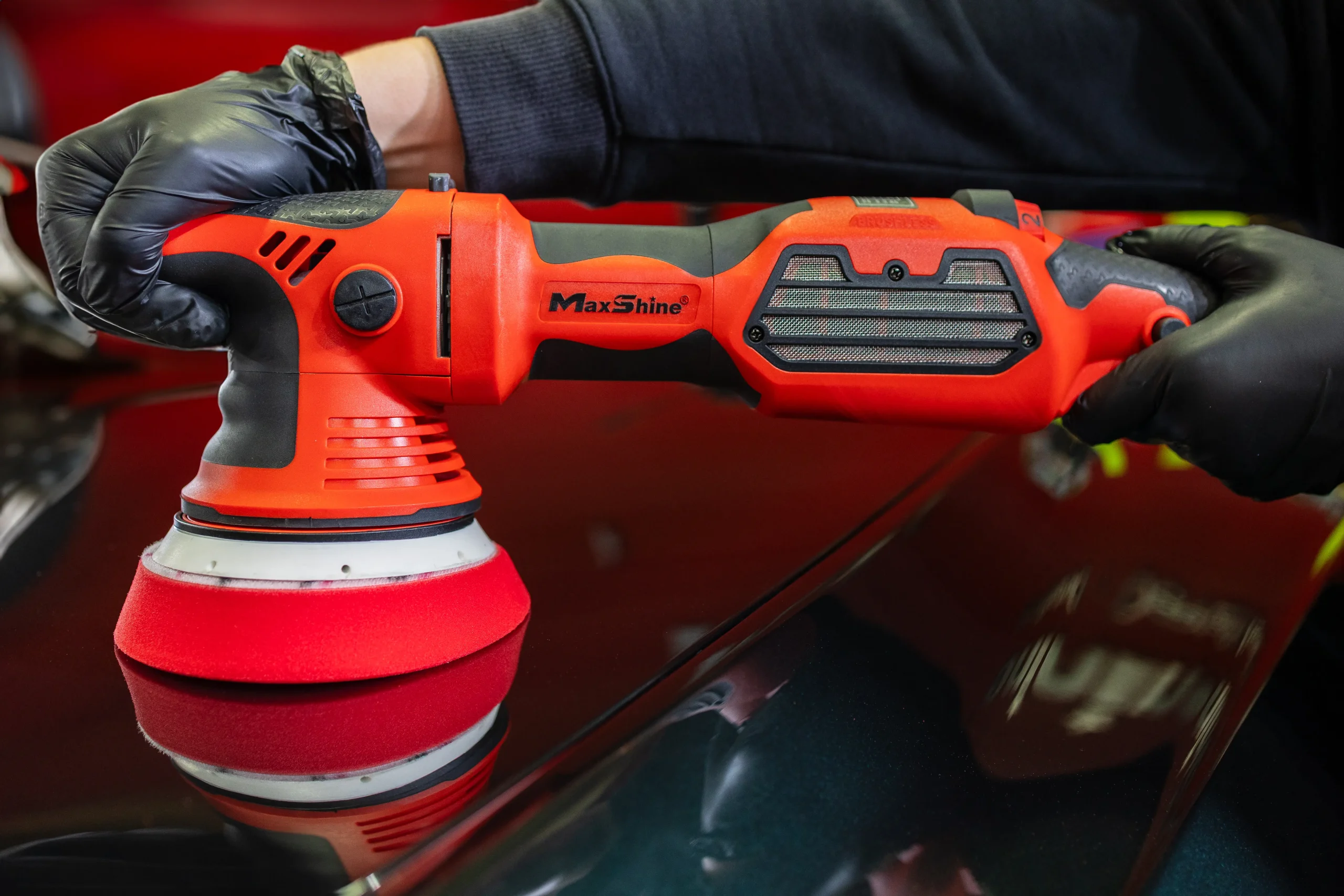 دستگاه پولیش دوال اکشن براشلس مکس شاین مدل MaxShine MB1200 Pro