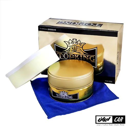 کیت واکس نانو سرامیک بدنه خودرو تاپ کینگ مدل Top King Ceramic Coating Wax
