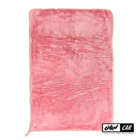 حوله میکروفایبر مگنتی مخصوص خشک کردن بدنه خودرو 65*80 مدل Royal Detal Super Towel Pink