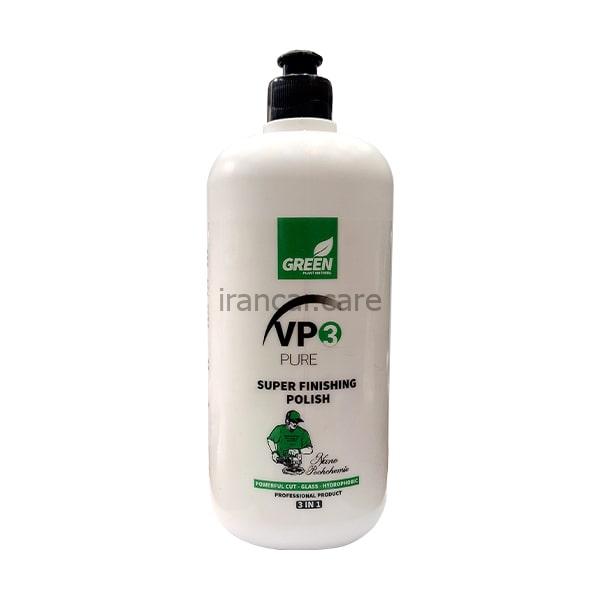 پولیش تک مرحله بدنه خودرو مدل Green Super Finishing Polish