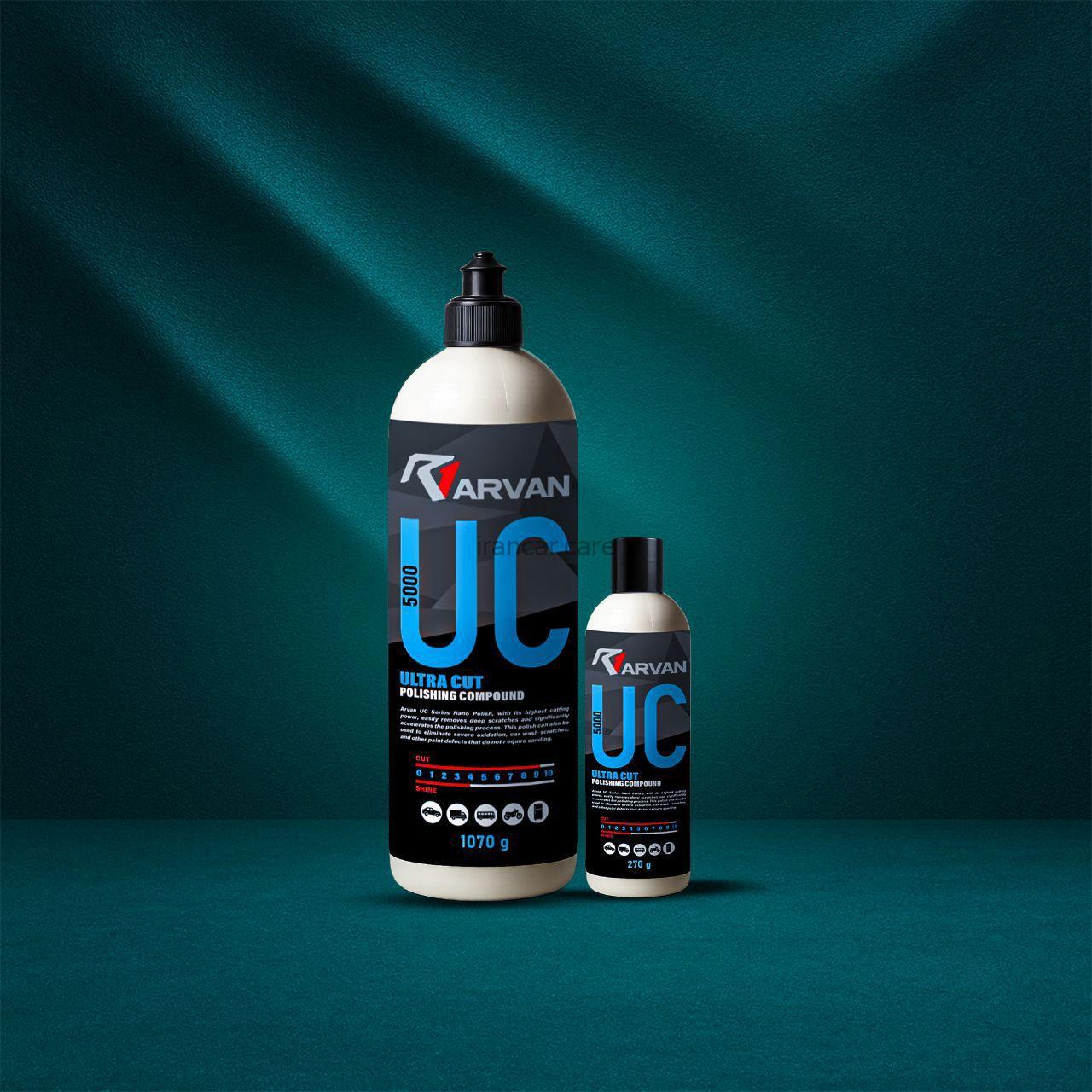 پولیش فوق زبر 1000 میلی لیتری آروان مدل R1 Ultra Cut Polishing - Image 3
