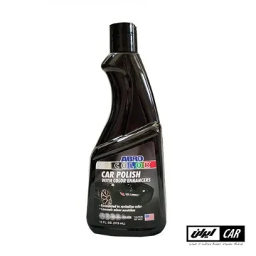 پولیش رنگ مشکی بدنه خودرو آبرو مدل ABRO Black Car Polish