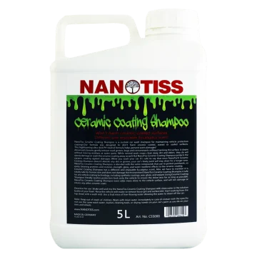 شامپو نانو سرامیک بدنه خودرو نانوتیس 5 لیتری مدل NanoTiss Ceramic Coating Shampoo 5000ML