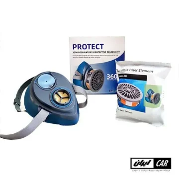 ماسک صروت تنفسی حرفه ای مدل Protect 360 Half Facepiece