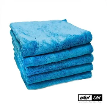 بسته 5 عددی حوله دستمال میکروفایبر بدون لبه نانو سرامیک رویال دیتیل مدل Royal Detal Multi Towel Pack of 5