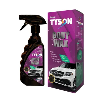 اسپری واکس رنگ بدنه خودرو تایسون مدل Tyson Spray Body Wax Car