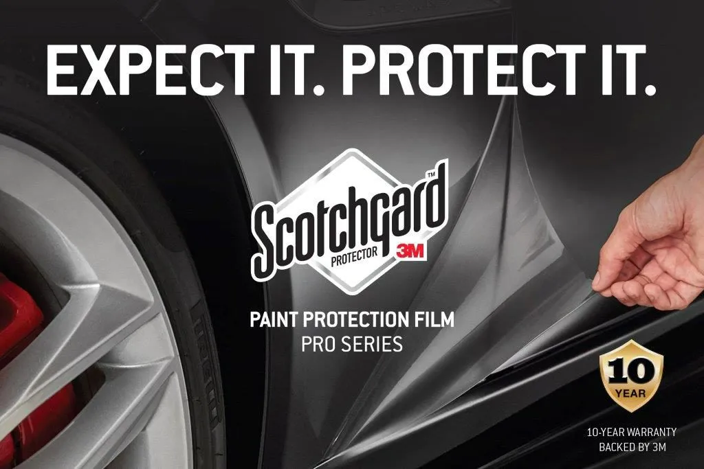 کاور شفاف بدنه خودرو خود ترمیم 190 میکرون تری ام مدل مدل 3M Scotchgard Paint Protection