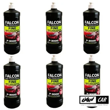 کارتن 6 عددی پولیش آنتی هلوگرام بدنه خودرو فالکون مدل Falcon P3000 Polish Pack of 6