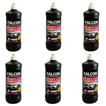 کارتن 6 عددی پولیش زبر لایه بردار بدنه خودرو فالکون مدل Falcon P400 Polish Pack of 6