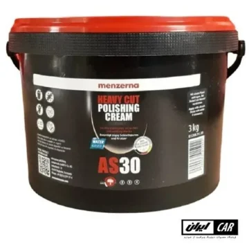 پولیش زبر بدنه خودرو 3 کیلویی منزرنا مدل Menzerna AS 30 Heavy Cut Polishing 3KG