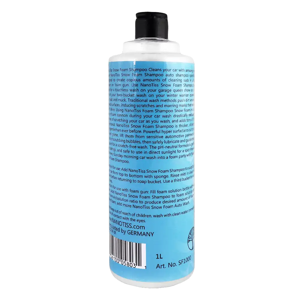 شامپو فوم کف کارواش نانوتیس مدل NanoTiss Snow Foam Car Shampoo