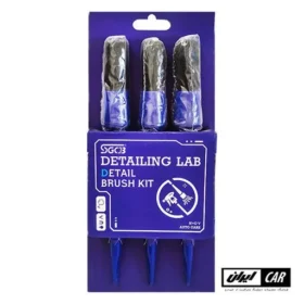 کیت 3 عددی فرچه برس دیتیلینگ اس جی سی بی مدل SCGB Detall Brush Kit