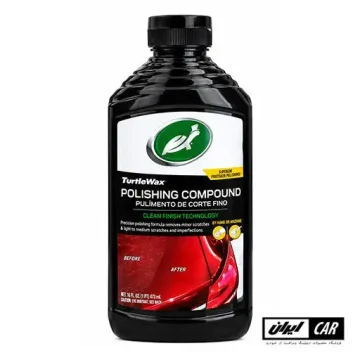 پولیش رنگ بدنه خودرو ترتل واکس مدل Turtle Wax T-417 Clean Finish Polishing Compound